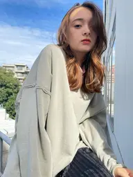 ✨🧡ブリーチ無しで透明感🧡✨メンテナンスカット＋ダブルカラー＋うる艶ウォータートリートメント