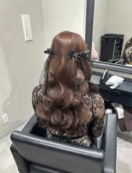 🎠指定ありヘアセット🎠 ロング下ろしスタイル🫧