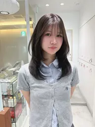 【人気No.1✨】韓国レイヤーカット＋透明感カラー＋髪質改善2stepTR