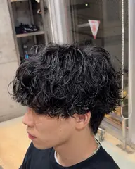 🔥【メンズ限定】🔥骨格矯正カット＋各種パーマ＋眉カット＋Aujua3ステップトリートメント