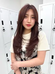 【人気No. 1✨レイヤーカット】レイヤー特化美容師によるワンカールで可愛いレイヤースタイル💕