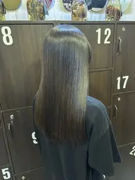 カット+縮毛矯正+2stepトリートメント🫧