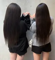 シールエクステ40枚★腰くらいの長さ(55cm)