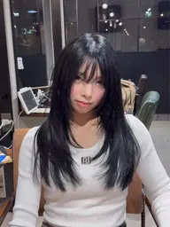 🇰🇷トレンドレイヤーカット🇰🇷(5cmカット)➕ミルボン2ステップトリートメント🫧