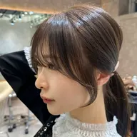 【❣️お悩み改善❣️】前髪縮毛矯正➕カット➕高保湿トリートメント