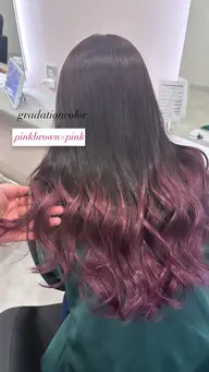 【根元のプリンが気にならない⁉️】🫧グラデーションカラー『ブリーチ込』🫧忙しくて美容室に中々行けない方におすすめ💘