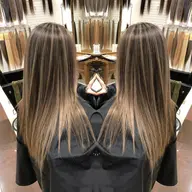 バレイヤージュカラー&Aujuaトリートメント