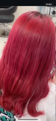 ブリーチありダブルカラー💜🖤