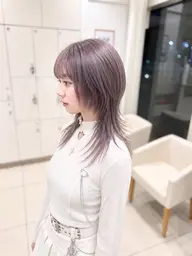 💎ミニモ学割U24✨カット＋ブリーチ×2回+プレミアムカラー（イルミナorアディクシー）＋髪質改善トリートメントコース