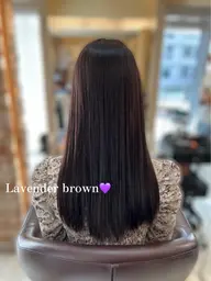 【💕伸ばしてる方にオススメ💕】艶髪カラー🎀➕髪質改善トリートメント➕前髪顔周りカット🫧‪✨ [指名料込👌🏻]