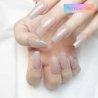 チップ長さだし10本 オフ/ケア込 ワンカラー