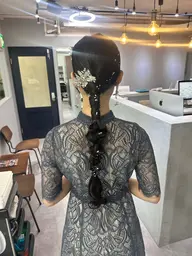 【お呼ばれアレンジ🎀パーティヘアセット🌟結婚式.2次会🌹】【編みおろしアレンジの方はこちら💓】