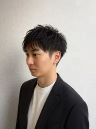 ⭐メンズ限定3名⭐【韓国風シャドウパーマモデル】メンズカット+韓国風シャドウパーマ🌀