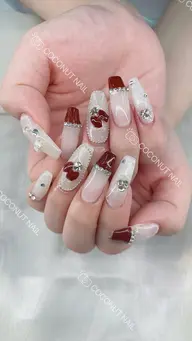 【スカルプ】アクリル長さだし、持ち込みコース☆ご新規ジェルオフ無料