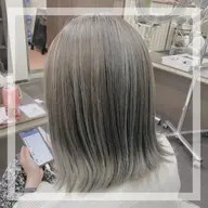 ✨ブリーチ毛でも安心✨パサパサを抑え極上な仕上がりになりたい方💡似合わせカット➕髪質改善（酸熱トリートメント）
