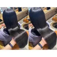 美髪ケア🖤ᩚカット➕縮毛矯正➕Aujua❸stepトリートメント16990円【錦糸町】
