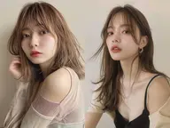 【🔸ブリーチをしないWカラー🔸】ブリーチなしWカラー➕潤いトリートメント☁️