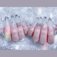 【自爪】🍀ガラスフレンチコース🌈初回ソフトジェルオフ無料🌈