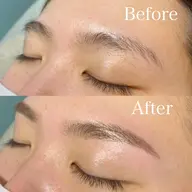 アイブロウWAX脱毛新規¥3900/再来¥4300メンズ様+¥500