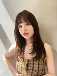 【メンテナンスされたい方に♥️】メンテナンスカット+ワンカラー+うる艶トリートメント💎⸝⋆(カット/カラー/韓国)