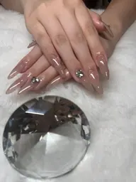 ✨ロングネイル✨【長さ出し10本】ワンカラー(オフあり)