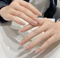 【ハンド】OLさんに大人気オフィスネイル☕️(上品で抑えめなデザインを楽しみたい方におすすめ)