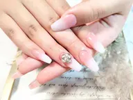 🌸チップ長さだしベイビーブーマー★3Dパーツ2個付き🌸(ロング料金✚1000円)