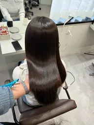 【人気No.1💕】カット＋酸性縮毛矯正＋髪質改善TOKIOトリートメント🫧2回目以降¥23900