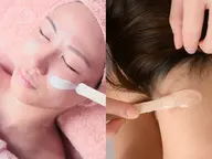 【後ろ姿まで抜かりない垢抜け美肌ケア💖】全顔毛穴洗浄＋顔・うなじ・もみあげWax✨自信のもてる肌とうなじへ♪