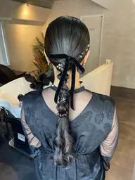 〖10時​〜​〗【飾り付き🎀】編み下ろし🤍✨