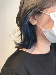 カット＋インナーカラー