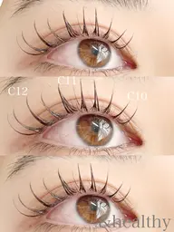 【モチ重視の方におすすめ🎀】LED×フラットラッシュ80〜120本🍒