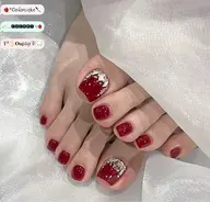 フット親指デザインコース  🌸(フットバス🌟ドライケア込み)