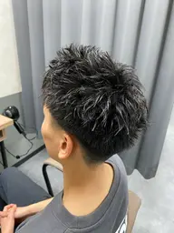 【メンズカット+メンズパーマ】