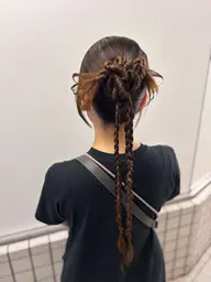 結婚式ヘアセット💒