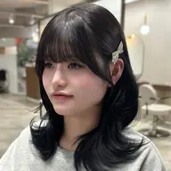 盛れる前髪顔周りカット✂︎