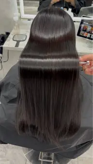 【4月限定】【SNS顔出し🉑の方に特別価格🪽】冬のツヤ髪質改善カラー+内外部補強トリートメント