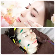 【小顔・韓国陶器肌】リジュランピール🐟+20ヶ所も電気を流す美容鍼⚡🪡【ニューハーフ鍼灸師の最強肌管理🌹】