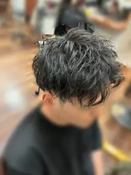 メンズカット+ブロー+眉カット