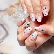 オフなしの方はこちらをお選びください。ハンドジェル✋ケア、お好きなアート込