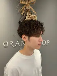 【新規限定】似合わせメンズカット+波巻きパーマ