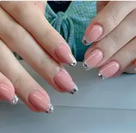 ★SNS大人気ガラスフレンチorミラーフレンチ★1色まで