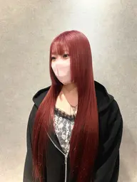 👑人気No.1👑ケアブリーチ＋カラー＋トリートメント(リタッチ可🙆‍♀️)