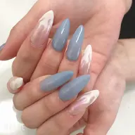 再来⭐︎スカルプチュアネイル