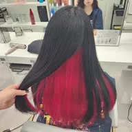 ❤️🌹暖色系インナーカラー+ブリーチ+トリートメント❤️🌹