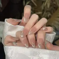 (オフなし) 人気No.3ミディアム日本初時短施術プレミアム定額現品ネイルチップ6280→5580