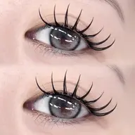 【期間限定▶無料モデル様💞】フラットラッシュ💍80本～120本《本数保証なし×リペア不可》