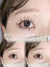 🌸束感×高持続ダブルフラット60束（オフ込）🌸口コミ投稿でLED次回変更無料