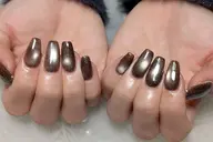 ⭐️うるうる人気⭐️マグネットネイル　ワンカラー