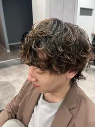 【メンズ限定🐯】カット＋艶カラー[白髪染めも◎]